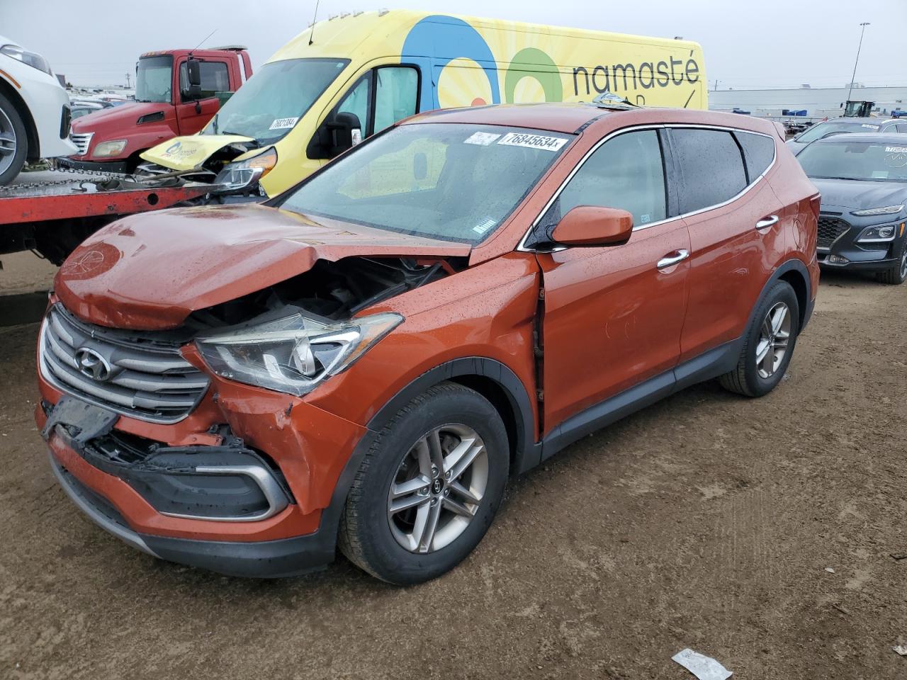 2018 Hyundai Santa Fe VIN 5XYZTDLB5JG512481
