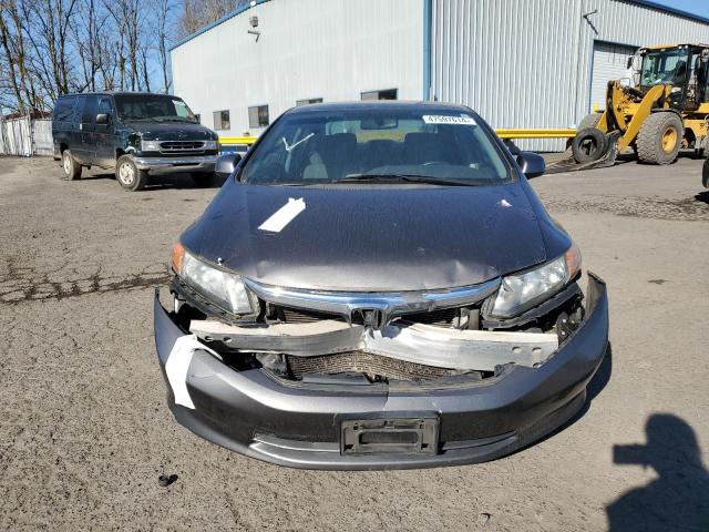 2012 Honda Civic VIN 2HGFB2F51CH602796 Copart auction photo, rear end / front end damage thumbnail 5