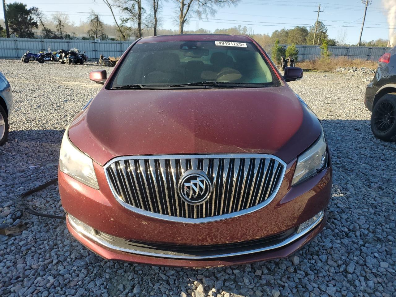 2016 Buick LaCrosse VIN 1G4G45G30GF274849 Copart auction photo, rear end damage thumbnail 5