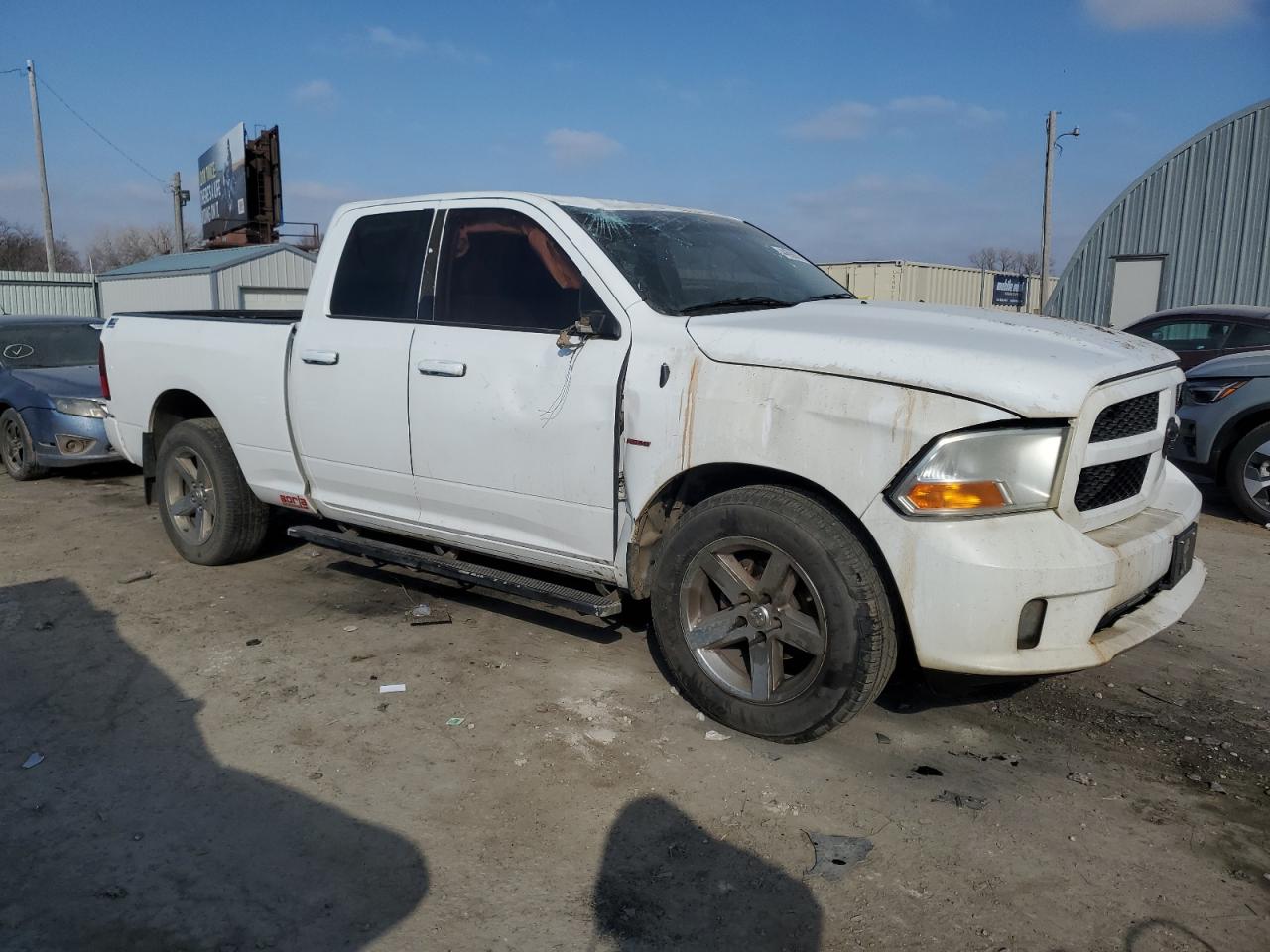 2017 RAM 1500 VIN 1C6RR7FT3HS644610 Copart auction photo, all over damage thumbnail 4