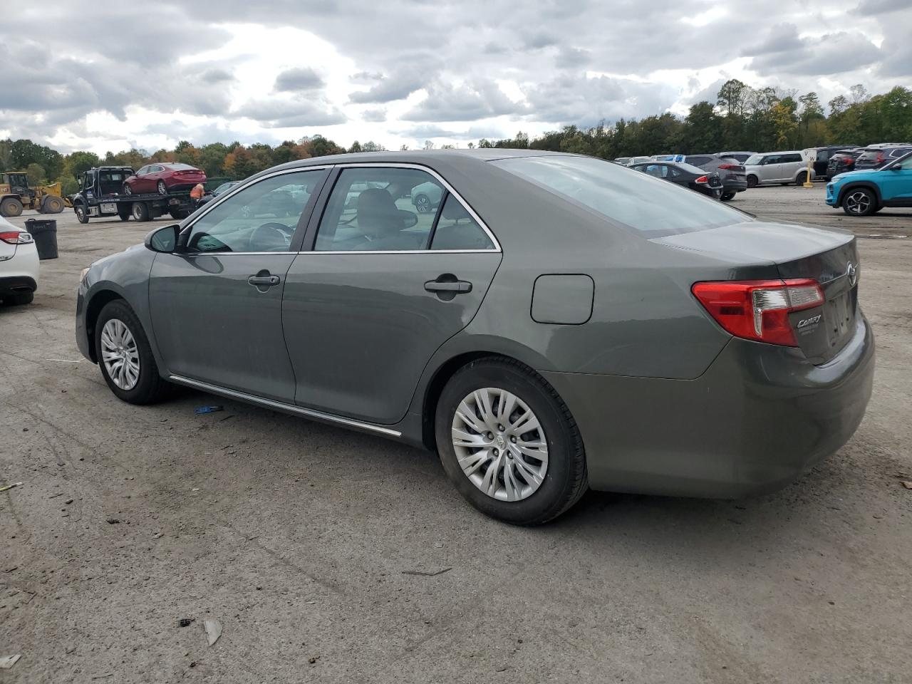 2014 Toyota Camry VIN 4T4BF1FK6ER411636 Copart auction photo, front end damage thumbnail 2