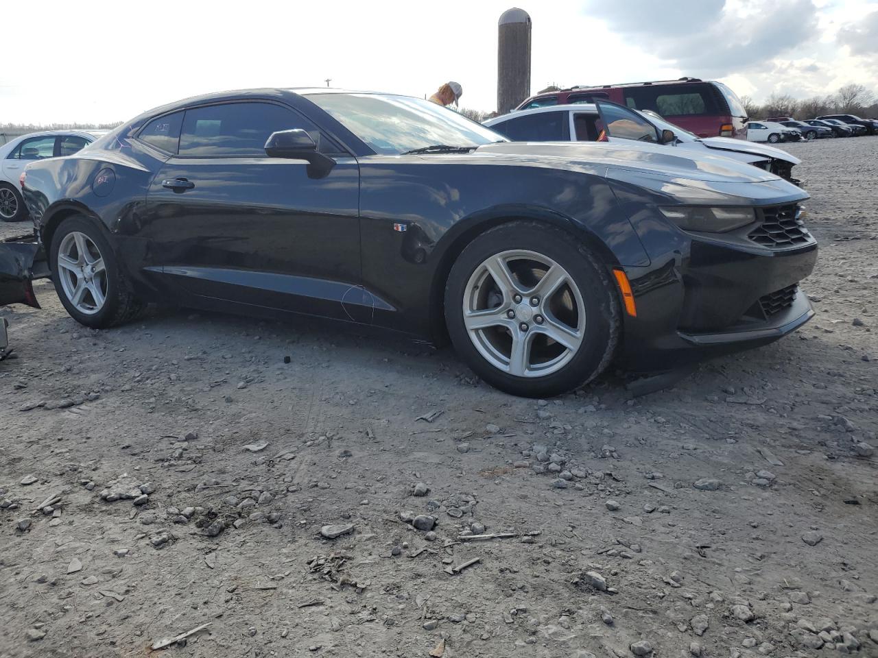 2019 Chevrolet Camaro VIN 1G1FB1RSXK0103081 Copart auction photo, rear end damage thumbnail 4
