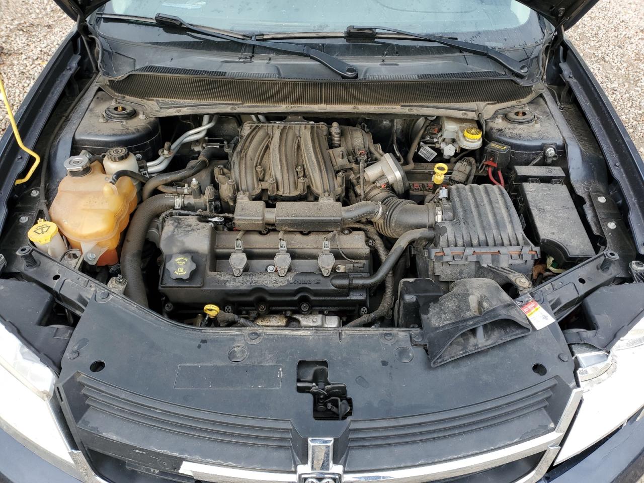 2008 Dodge Avenger VIN 1B3LC56R98N121309 Copart auction photo, front end / side damage thumbnail 11