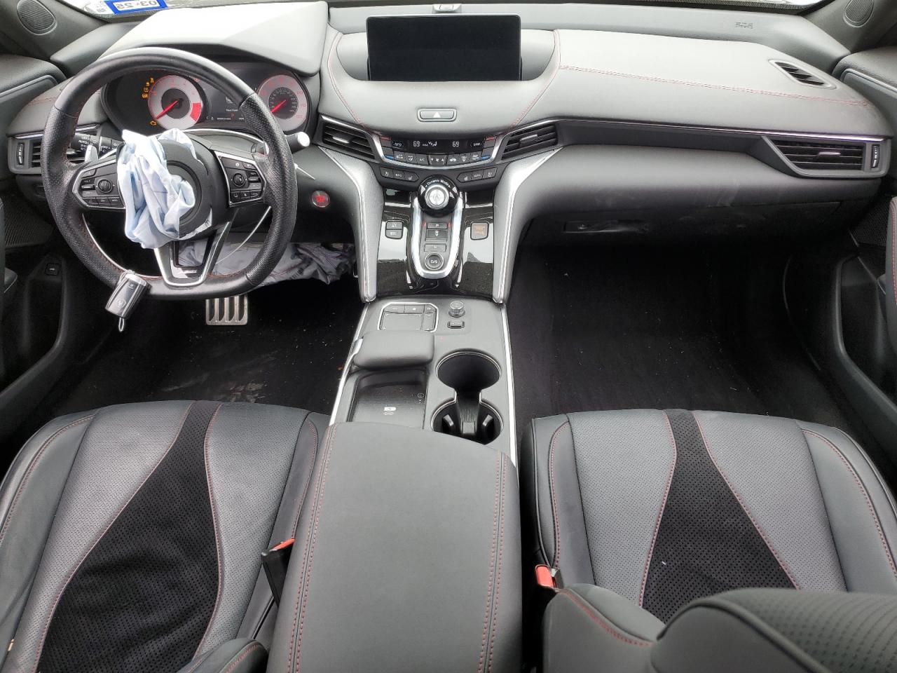 2023 Acura TLX VIN 19UUB5F54PA001069 Copart auction photo, all over damage thumbnail 8