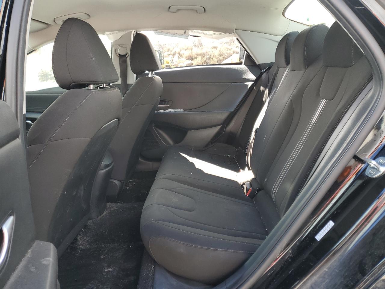 2022 Hyundai Elantra VIN KMHLM4AG0NU282589 Copart auction photo, side / undercarriage damage thumbnail 11