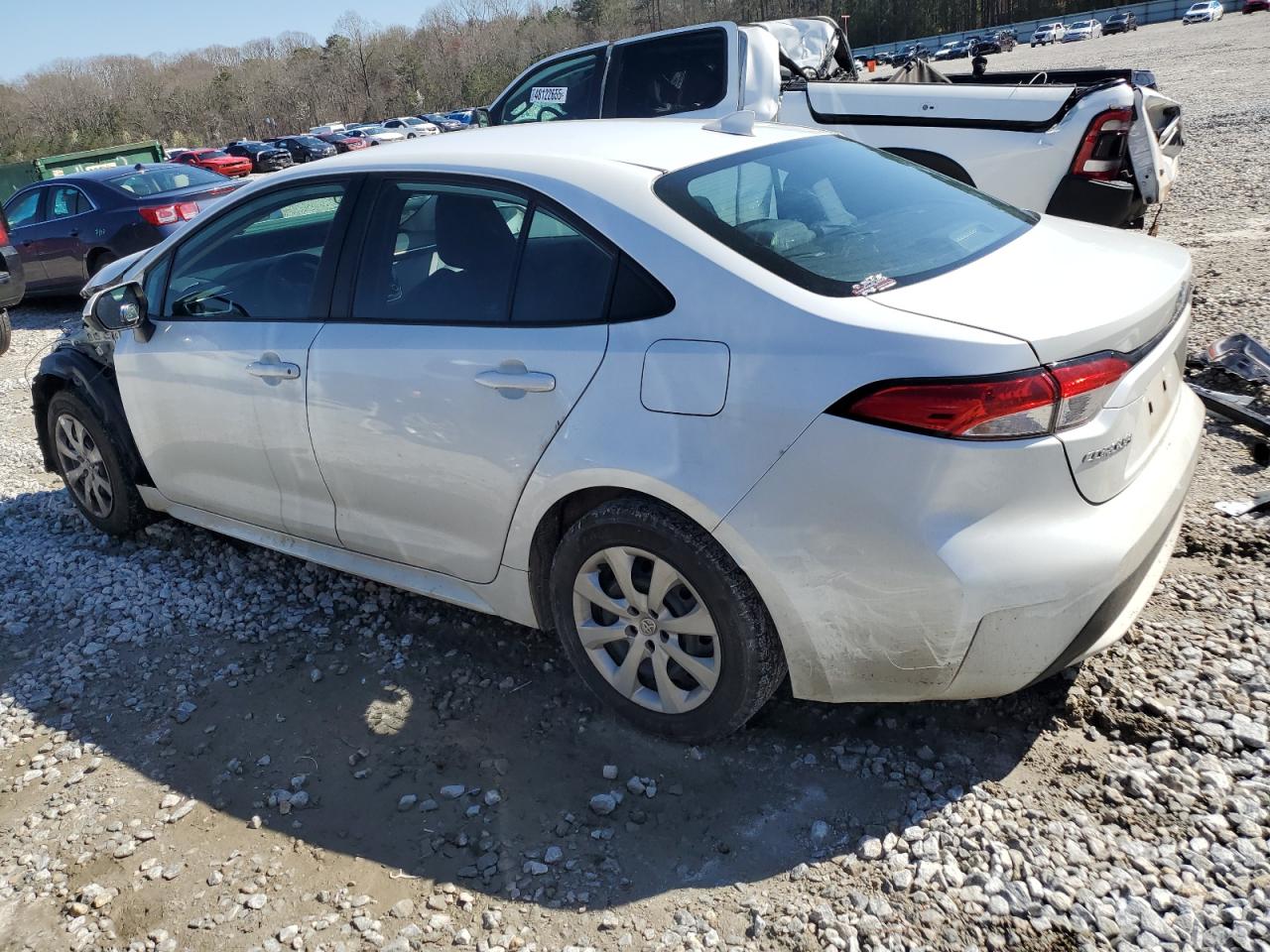 2022 Toyota Corolla VIN 5YFEPMAE7NP298059 Copart auction photo, front end damage thumbnail 2