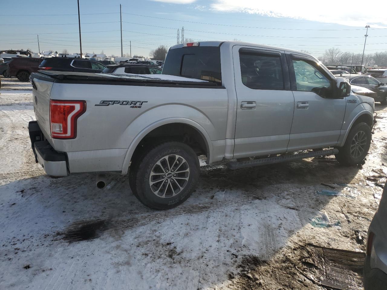 2016 Ford F-150 VIN 1FTEW1EF8GFB83727 Copart auction photo, front end damage thumbnail 3