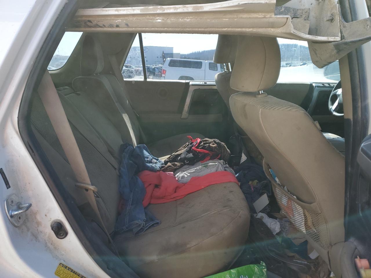 2011 Toyota 4Runner VIN JTEZU5JR8B5019290 Copart auction photo, all over damage thumbnail 11