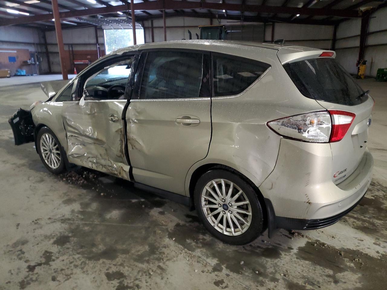 2015 Ford C-MAX VIN 1FADP5BU8FL113122 Copart auction photo, front end / side damage thumbnail 2