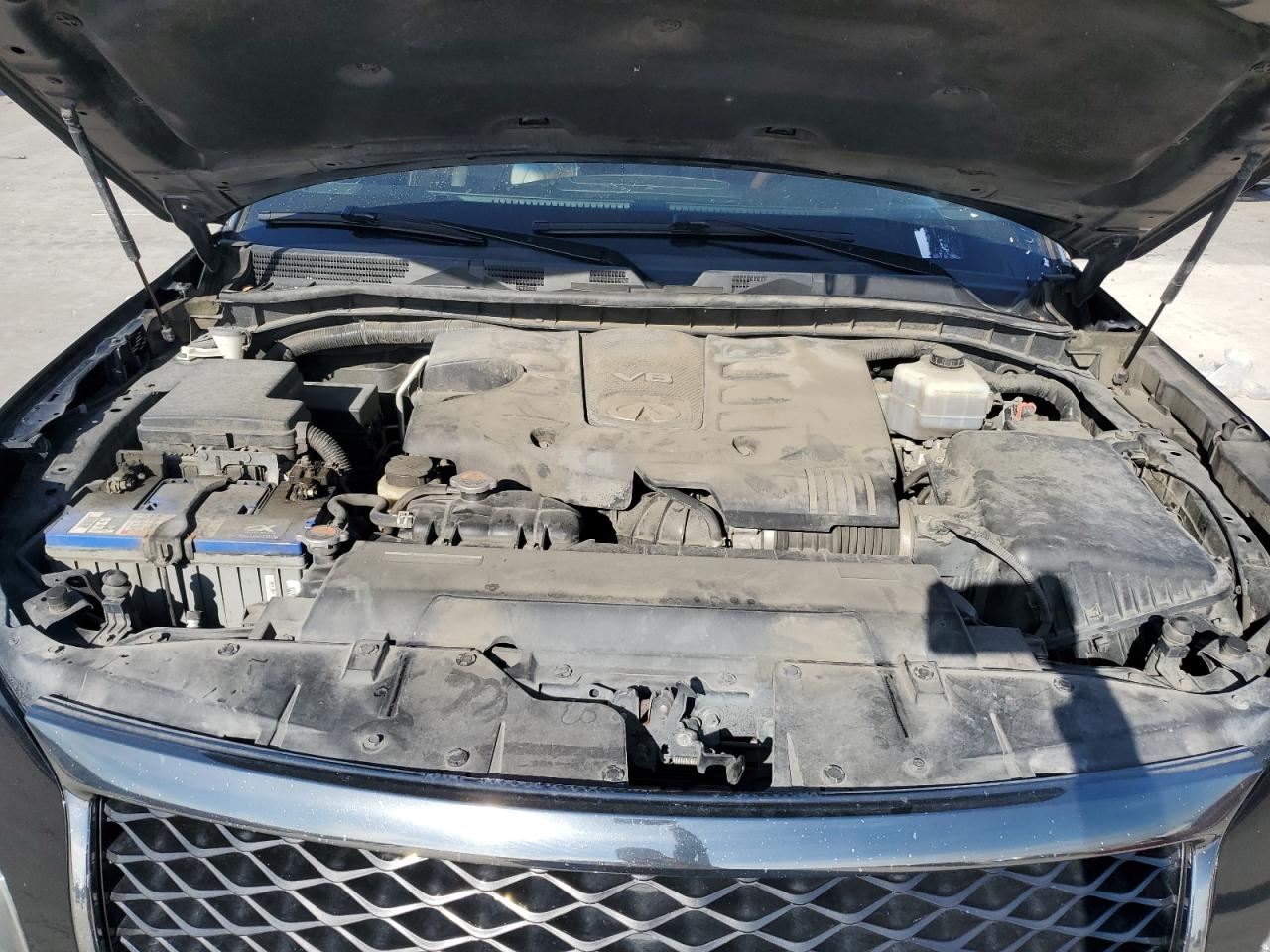 2017 Infiniti QX80 VIN JN8AZ2NE0H9154715 Copart auction photo, normal wear damage thumbnail 12