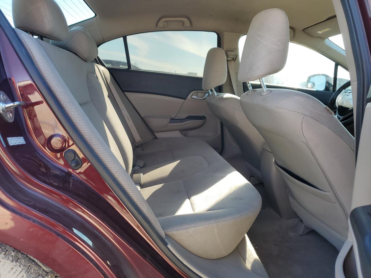 2012 Honda Civic VIN 2HGFB2F55CH503298 Copart auction photo, front end / minor dent/scratches damage thumbnail 10