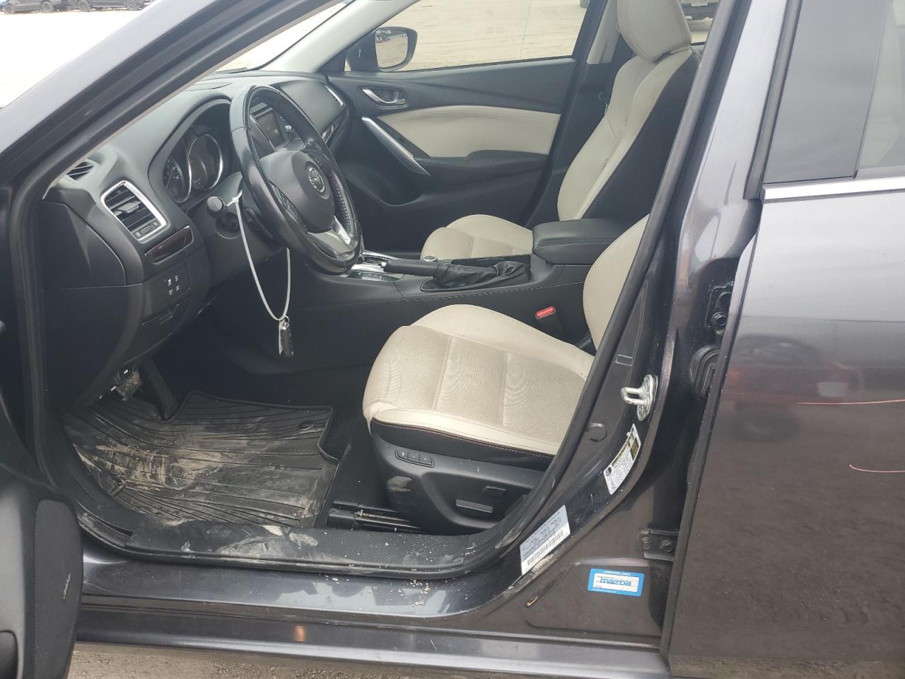 2014 Mazda 6 VIN JM1GJ1W59E1103388 Copart auction photo, mechanical damage thumbnail 7