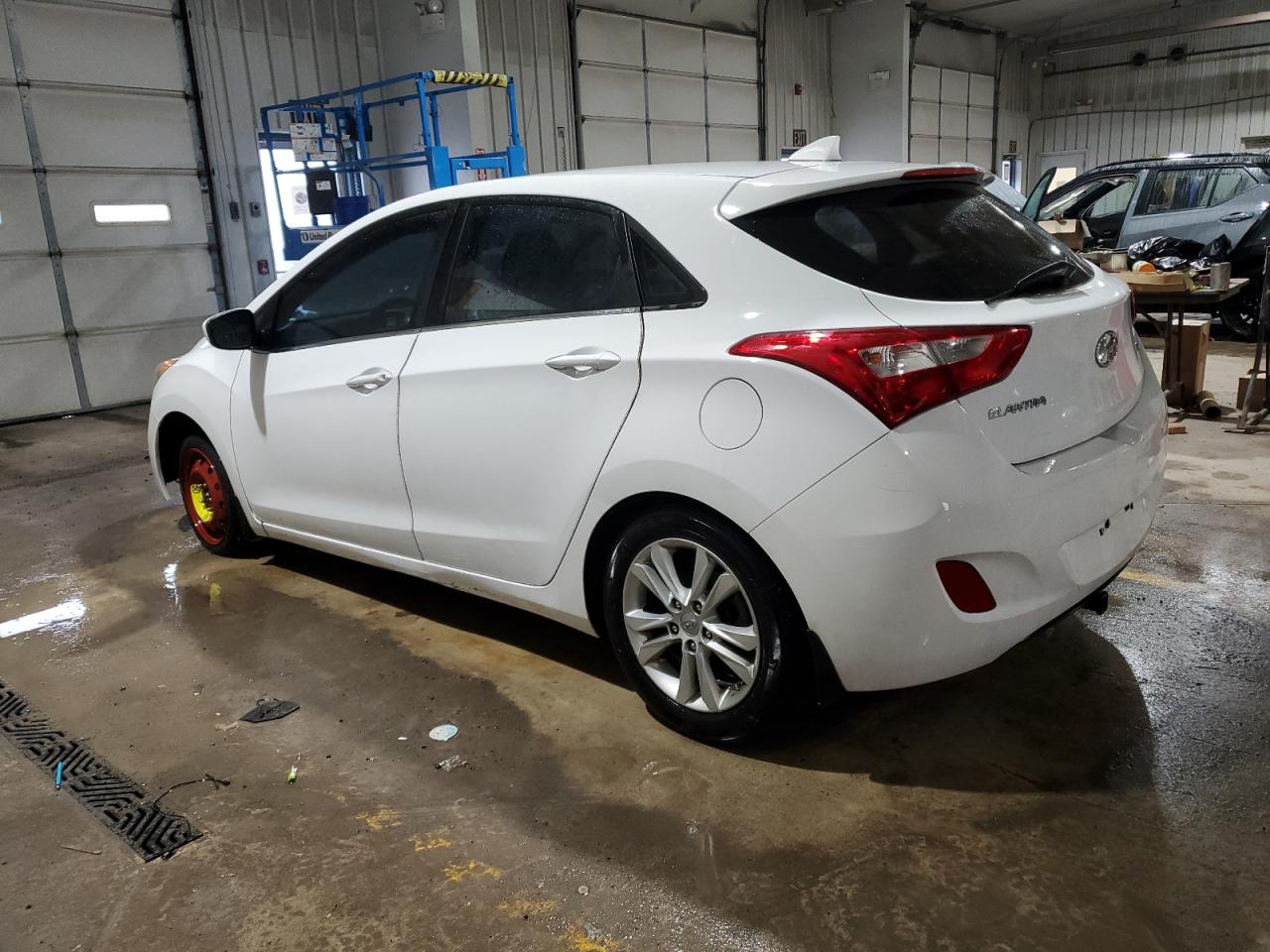 2013 Hyundai Elantra VIN KMHD35LE7DU022973 Copart auction photo, front end damage thumbnail 2