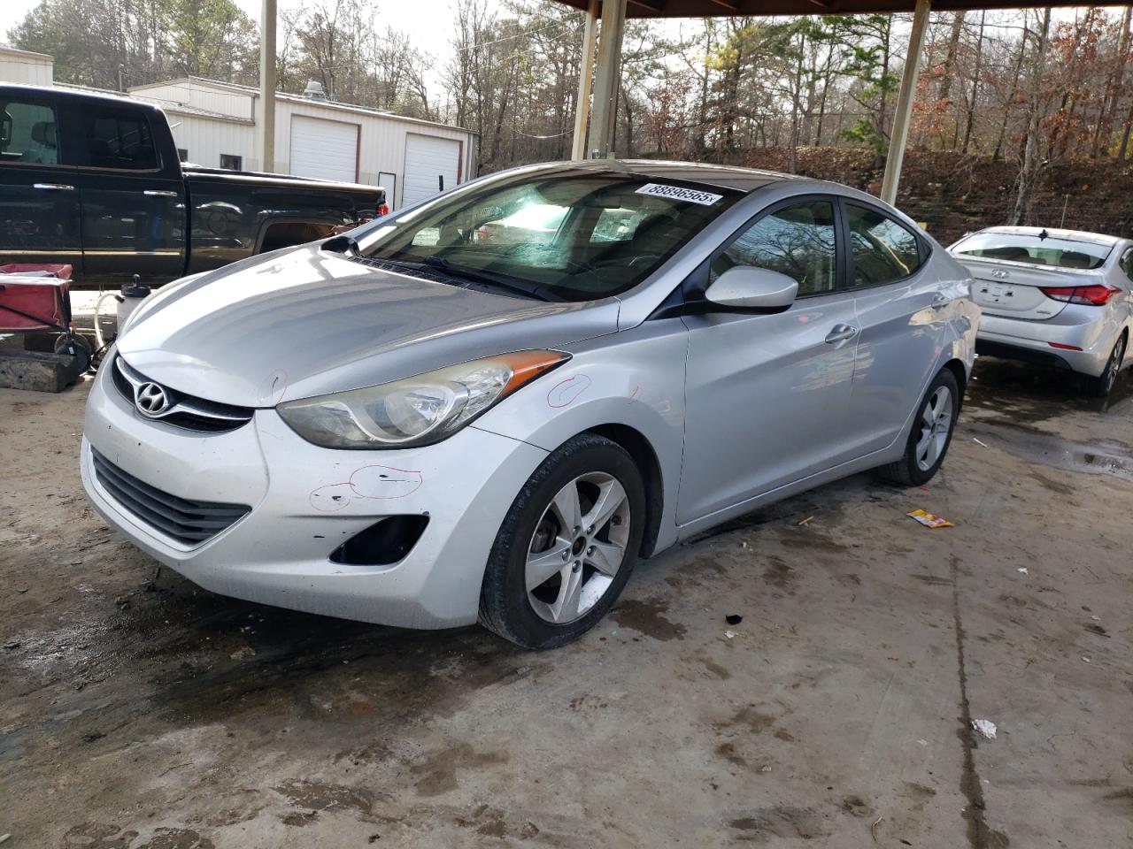 2013 Hyundai Elantra VIN 5NPDH4AE1DH349222