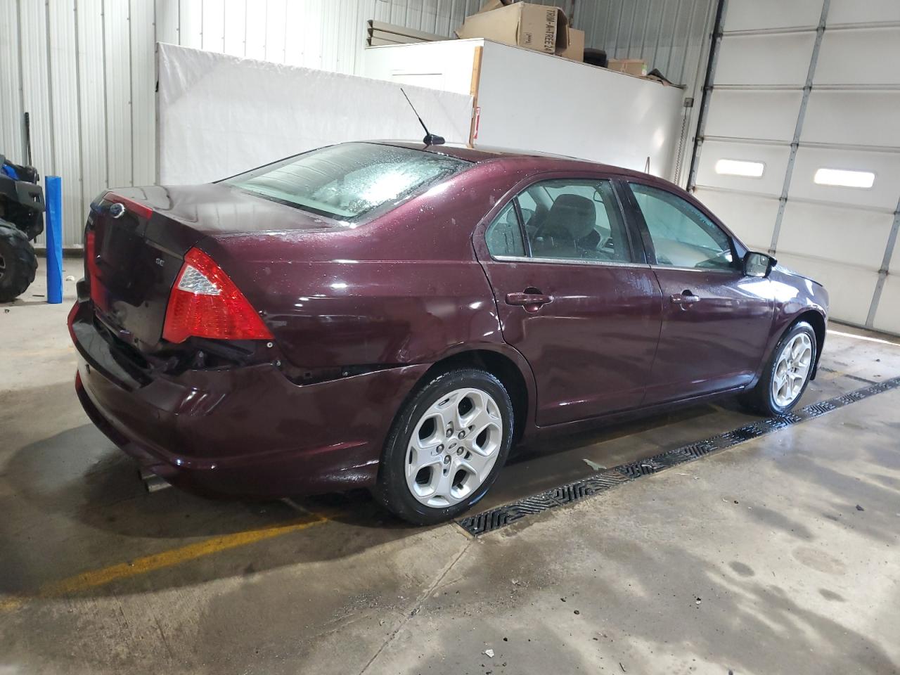 2011 Ford Fusion VIN 3FAHP0HAXBR332970 Copart auction photo, rear end damage thumbnail 3