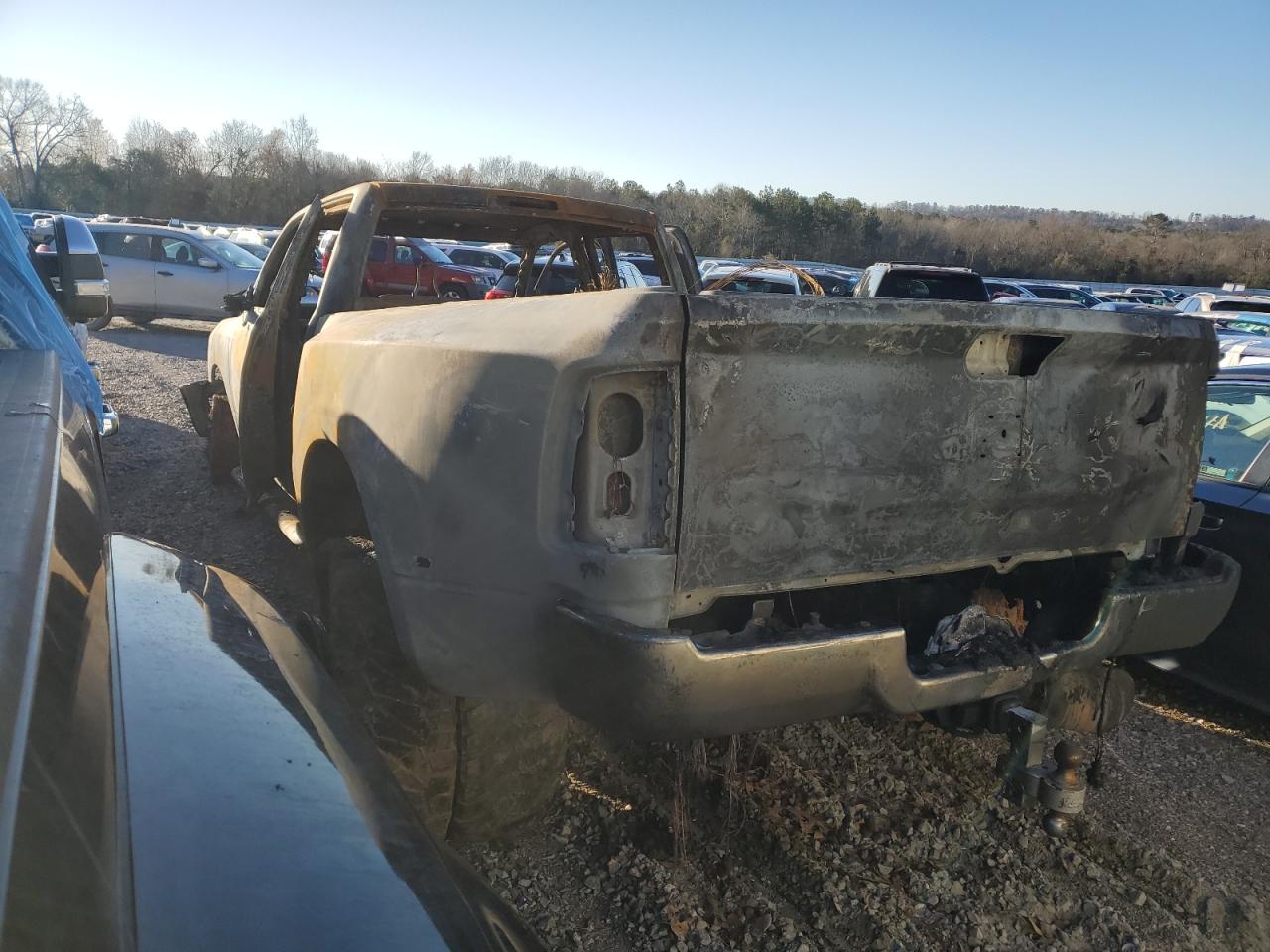 2021 RAM 3500 VIN 3C63RRHL8MG602613 Copart auction photo, burn damage thumbnail 2