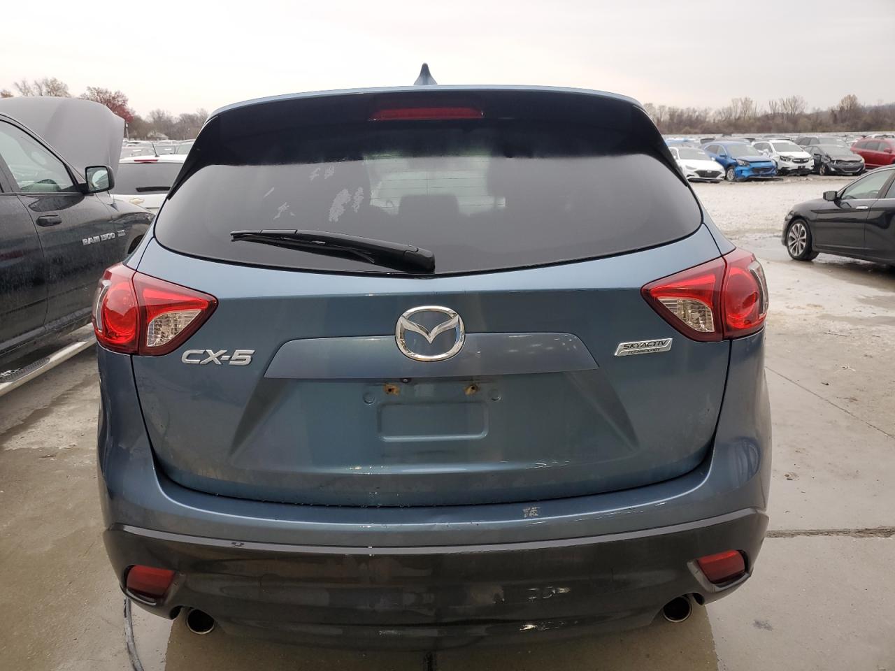 2015 Mazda CX-5 VIN JM3KE2CY7F0505833 Copart auction photo, front end damage thumbnail 6