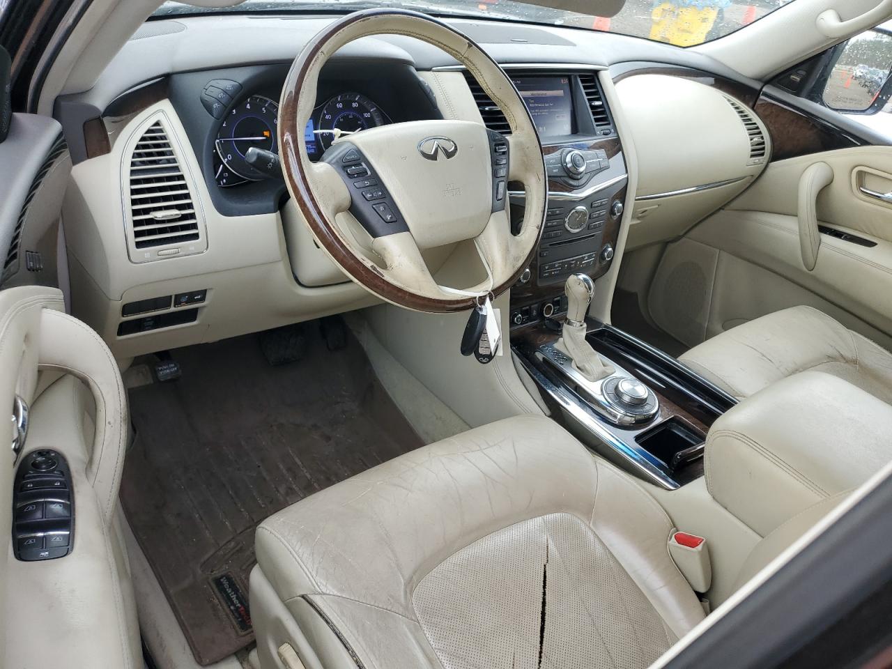 2013 Infiniti QX56 VIN JN8AZ2NE0D9042474 Copart auction photo, minor dent/scratches damage thumbnail 8
