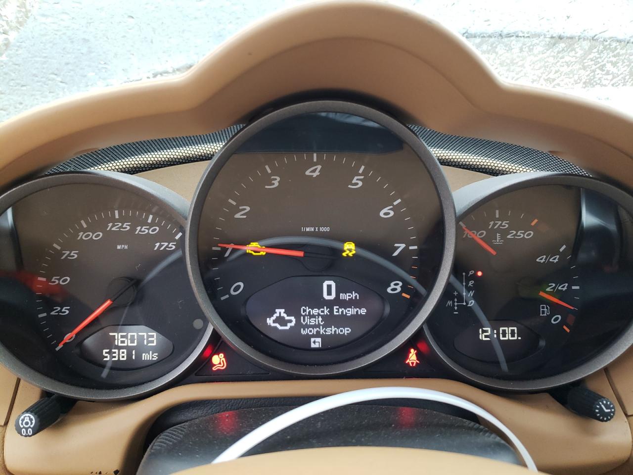 2009 Porsche Cayman VIN WP0AA29889U760317 Copart auction photo, front end / rear end damage thumbnail 9