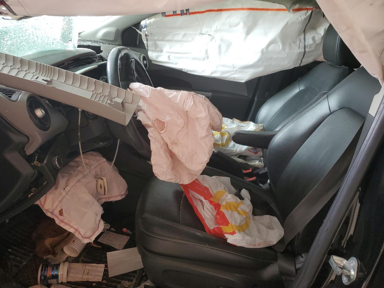 2020 Chevrolet Sonic VIN 1G1JF5SB0L4119879 Copart auction photo, front end / frame damage damage thumbnail 7