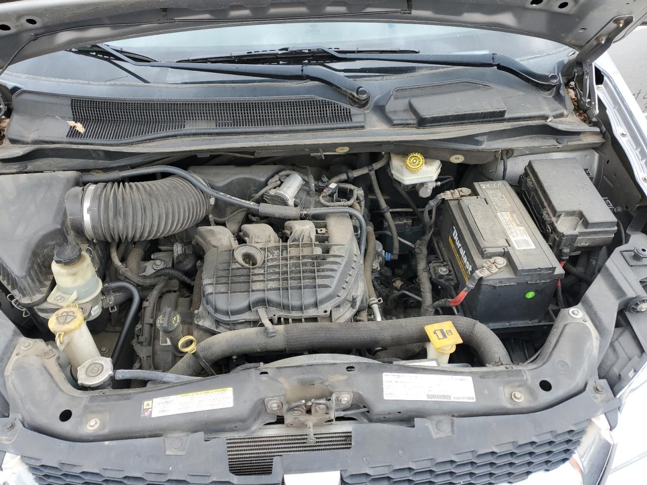 2016 Dodge Caravan VIN 2C4RDGCG5GR179407 Copart auction photo, side damage thumbnail 12