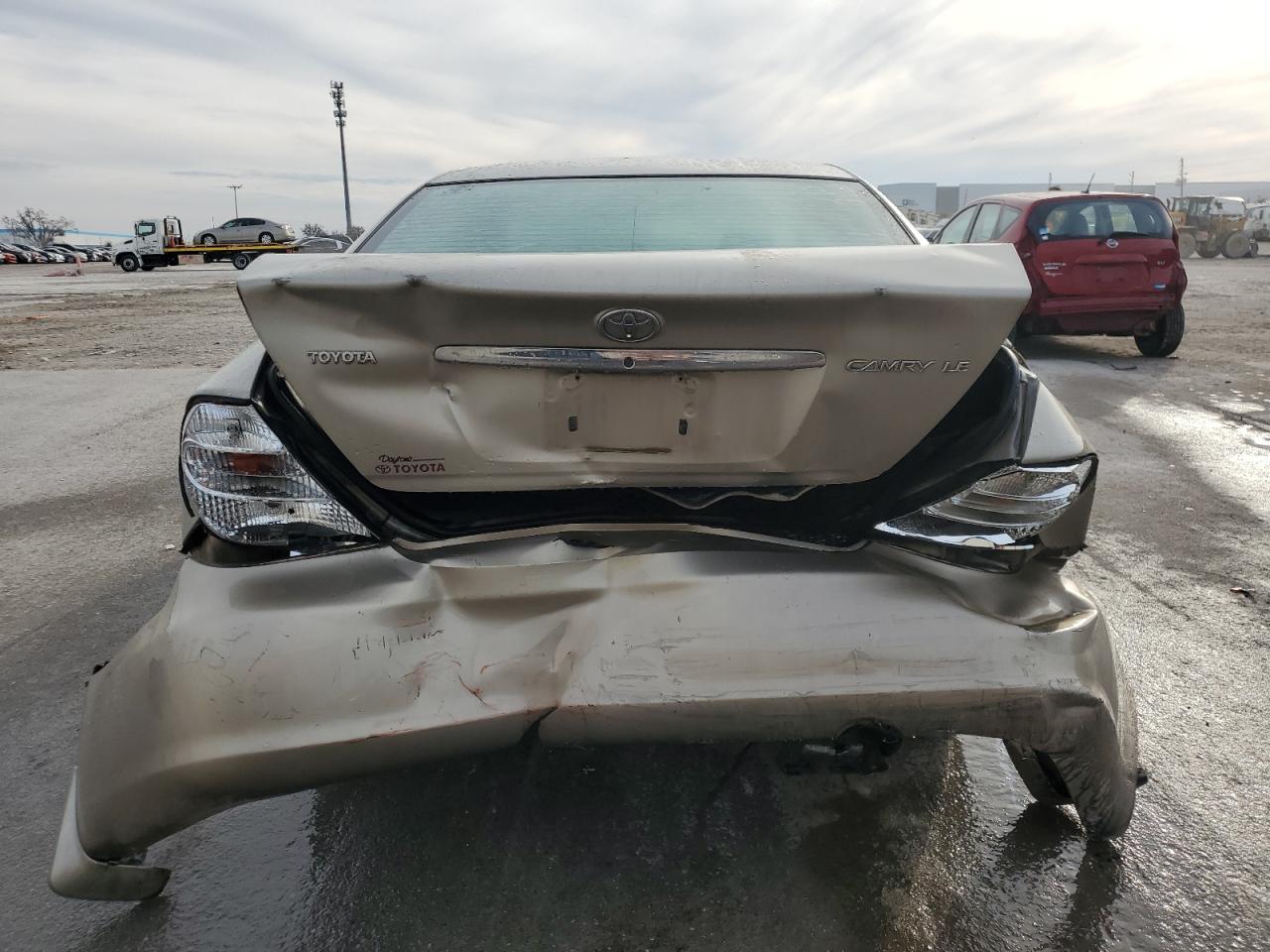 2003 Toyota Camry VIN 4T1BE32K23U197997 Copart auction photo, front end / rear end damage thumbnail 6