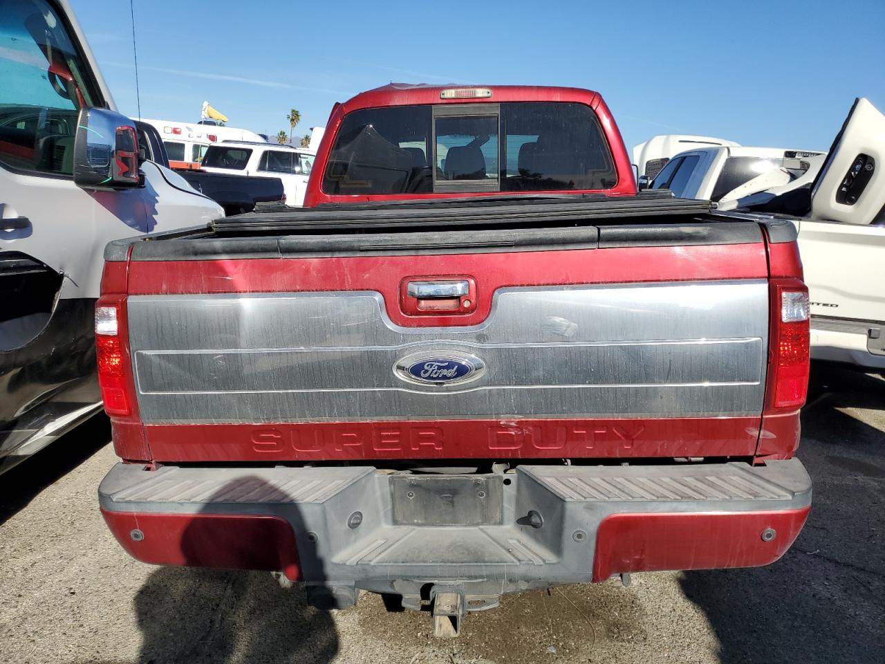 2016 Ford F250 VIN 1FT7W2BTXGEC70317 Copart auction photo, all over damage thumbnail 6