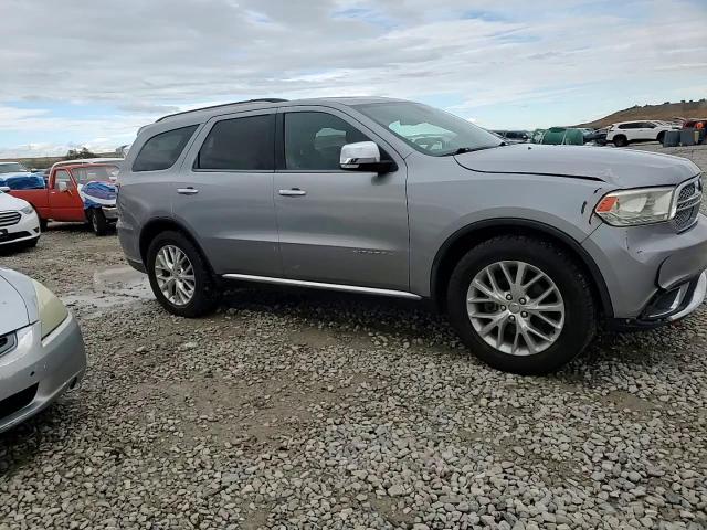 2015 Dodge Durango VIN 1C4RDJEGXFC801467 Copart auction photo, side damage thumbnail 14