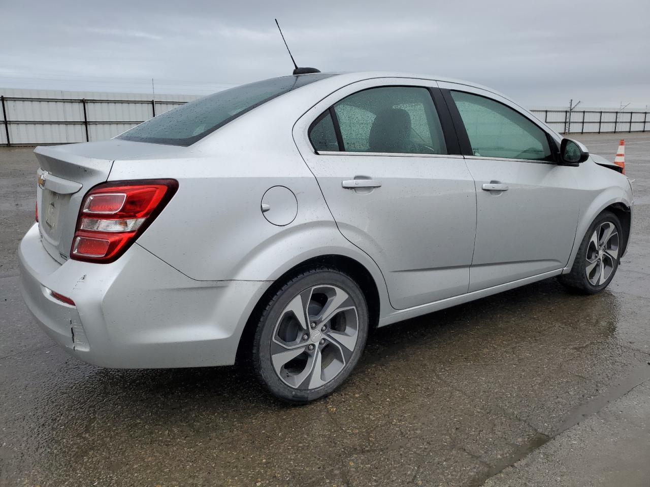 2018 Chevrolet Sonic VIN 1G1JF5SB9J4135303 Copart auction photo, front end damage thumbnail 3