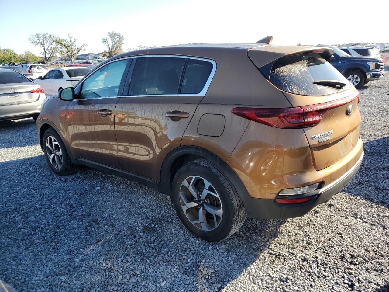 2021 KIA Sportage VIN KNDPM3AC0M7852357 Copart auction photo, front end damage thumbnail 2