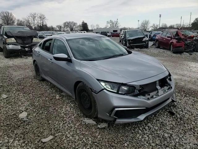 2019 Honda Civic VIN 2HGFC2F64KH527709 Copart auction photo, front end / rear end damage thumbnail 11