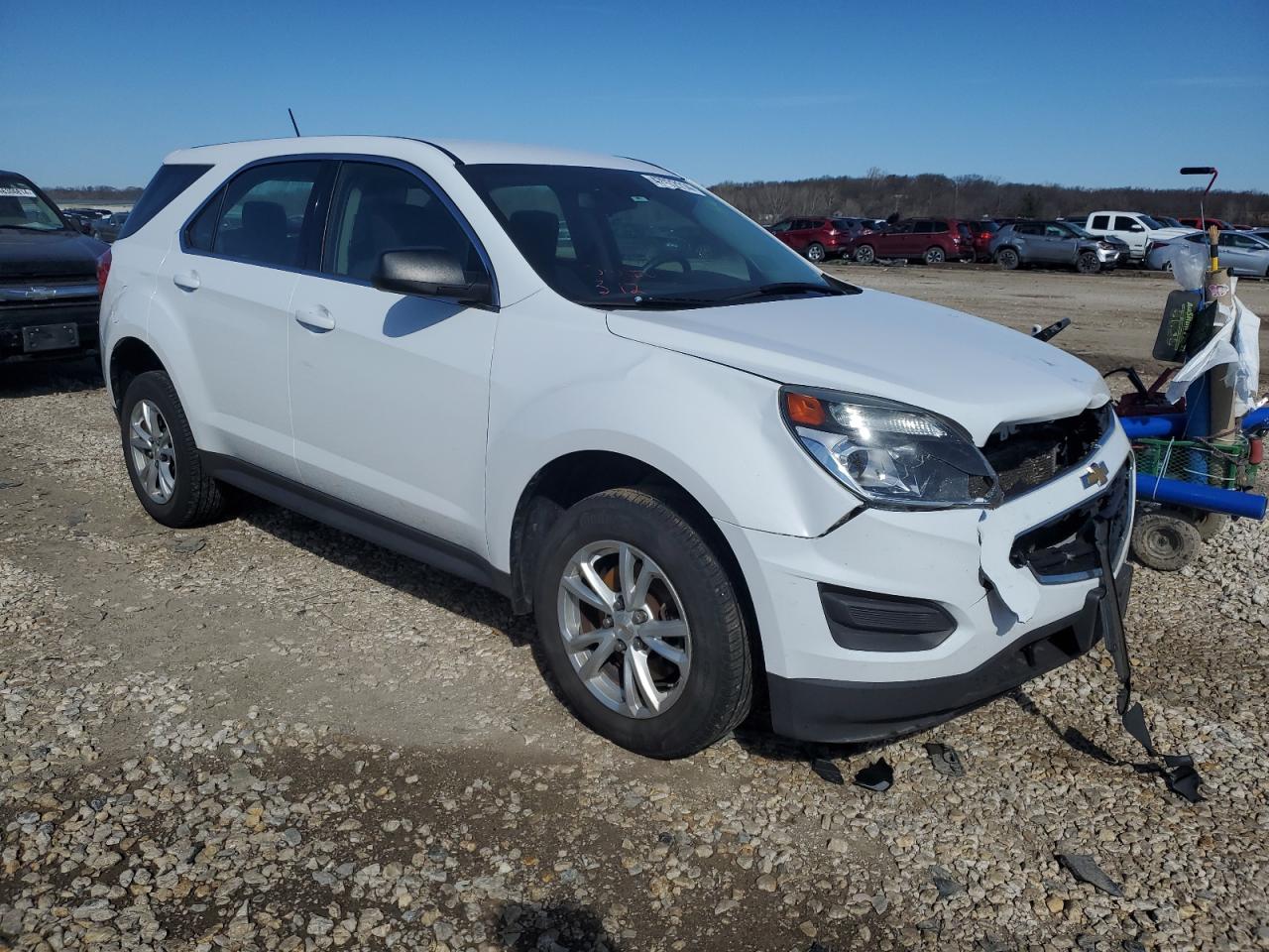 2017 Chevrolet Equinox VIN 2GNFLEEK5H6305304 Copart auction photo, front end / hail damage thumbnail 4
