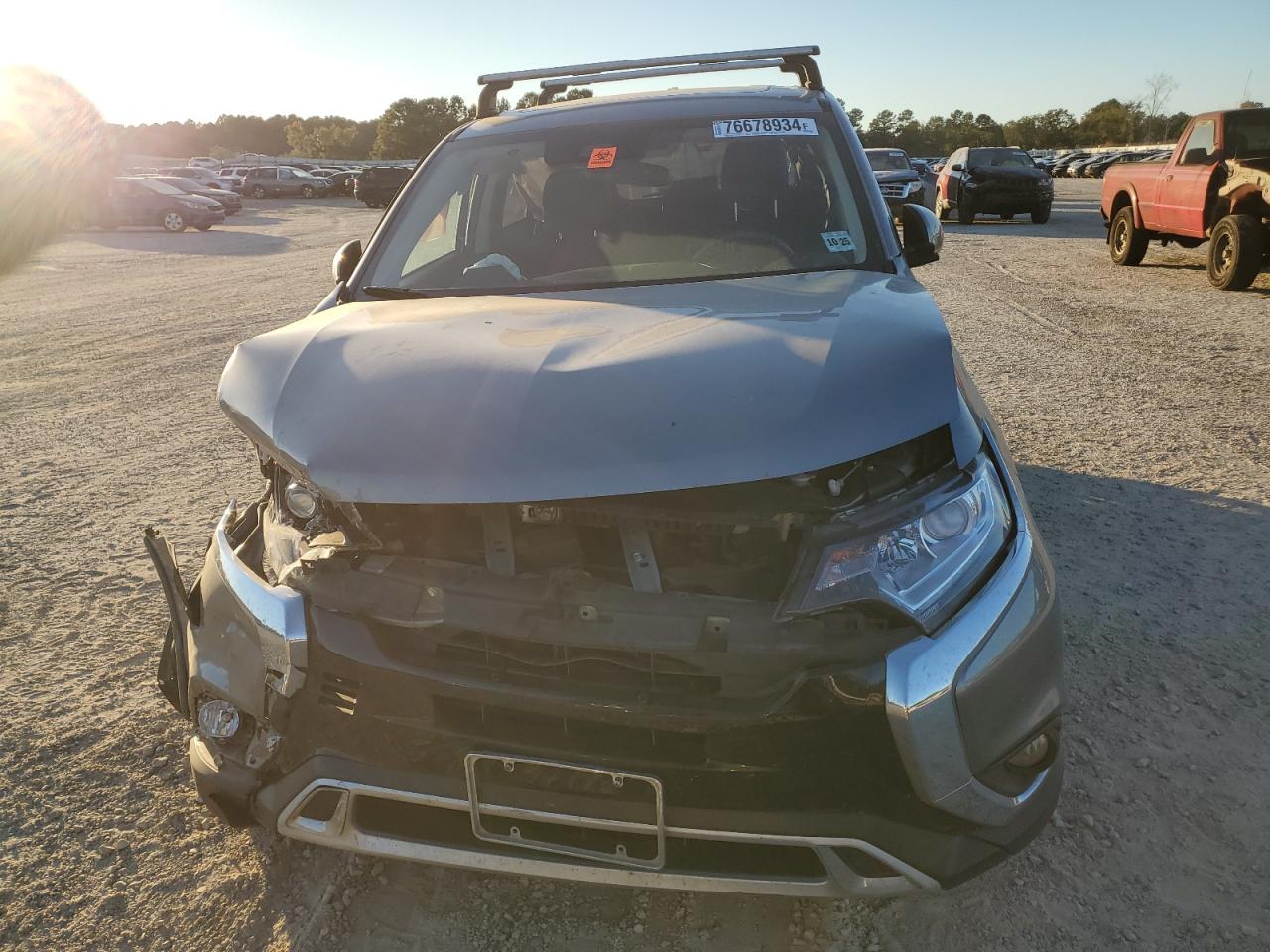 2020 Mitsubishi Outlander VIN JA4AD3A30LZ039751 Copart auction photo, front end damage thumbnail 5
