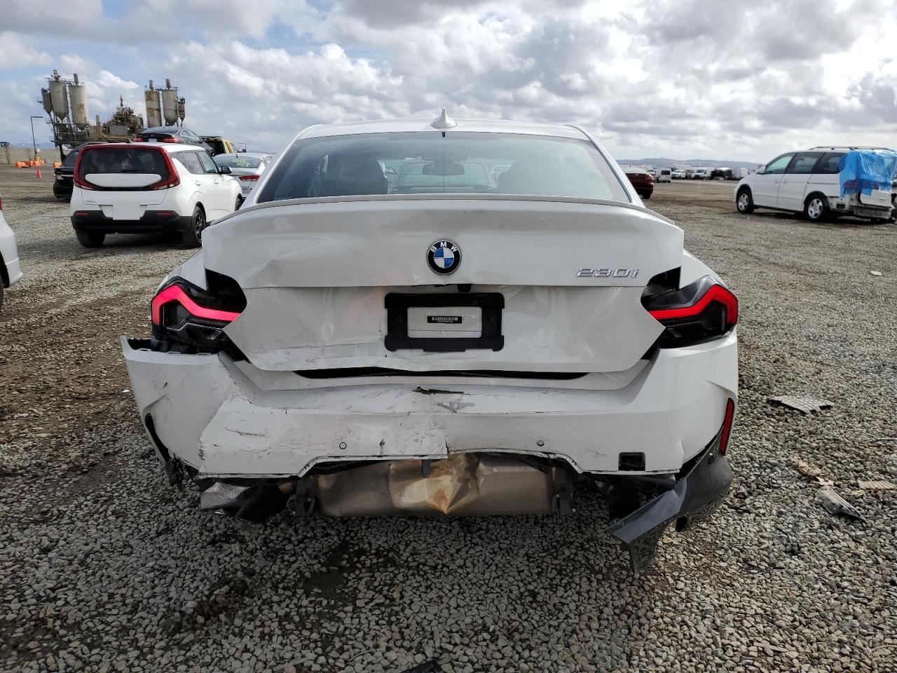 2022 BMW 2er VIN 3MW23CM08N8C47093 Copart auction photo, rear end / front end damage thumbnail 6