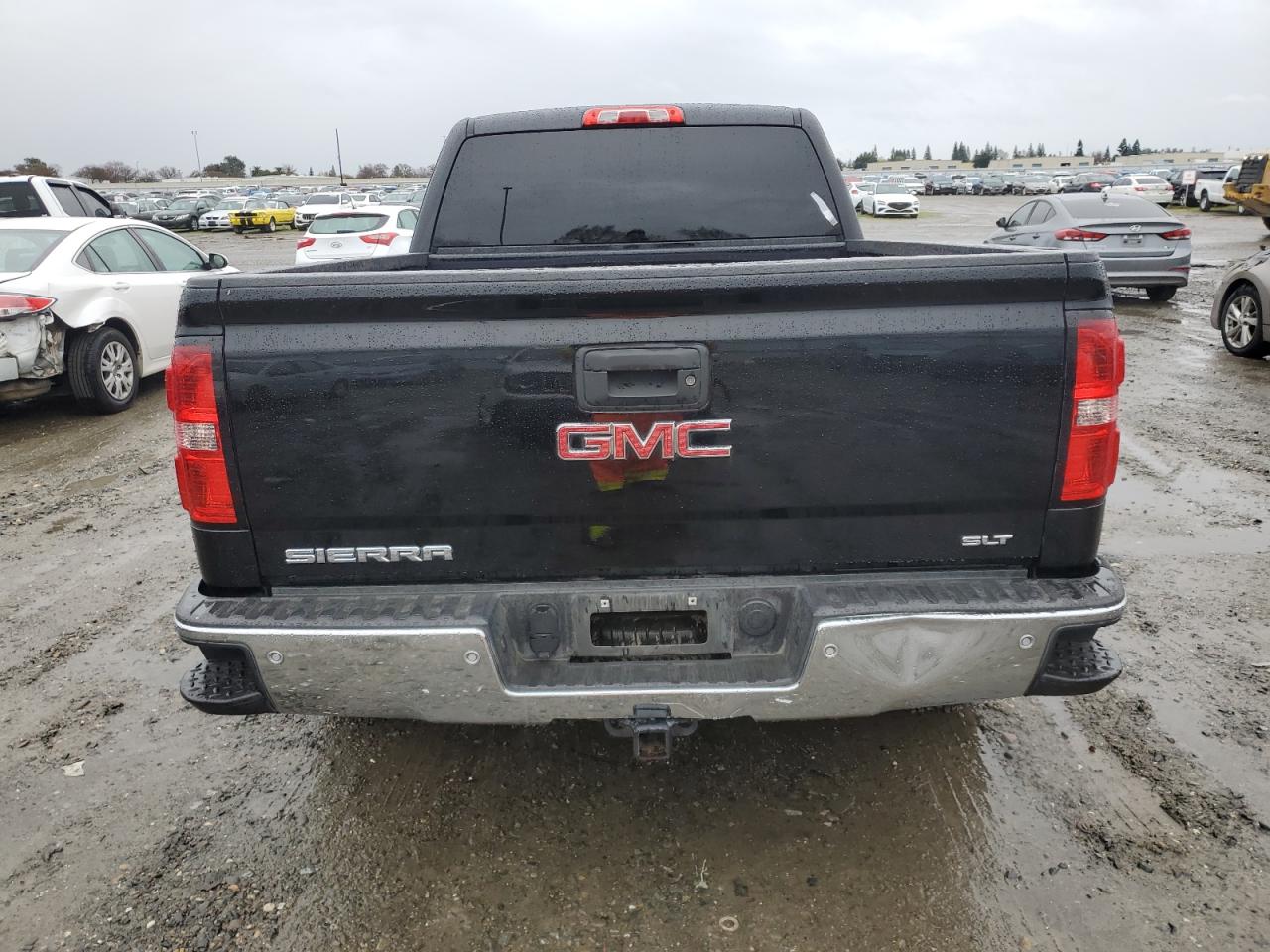 2014 GMC Sierra VIN 3GTU2VECXEG520639 Copart auction photo, front end damage thumbnail 6