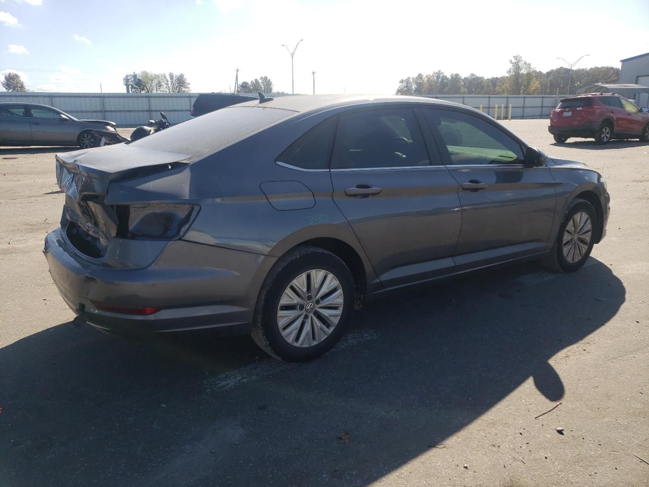 2020 Volkswagen Jetta VIN 3VWCB7BU4LM036286 Copart auction photo, rear end damage thumbnail 3