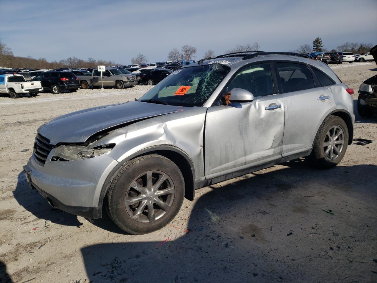2008 Infiniti FX VIN JNRAS08W88X207052