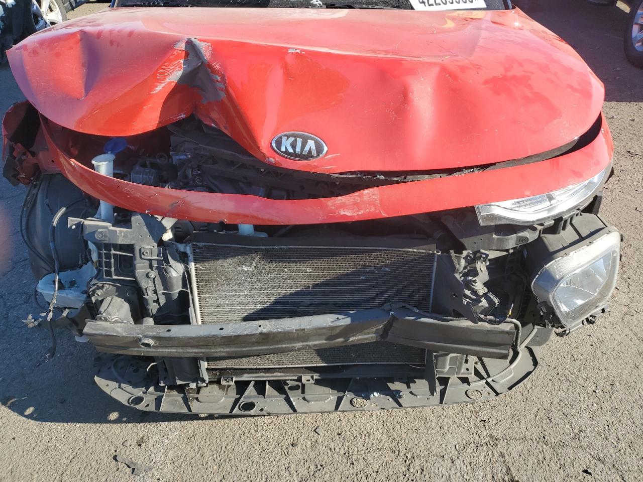 2020 KIA Soul VIN KNDJ23AU1L7732196 Copart auction photo, front end damage thumbnail 12