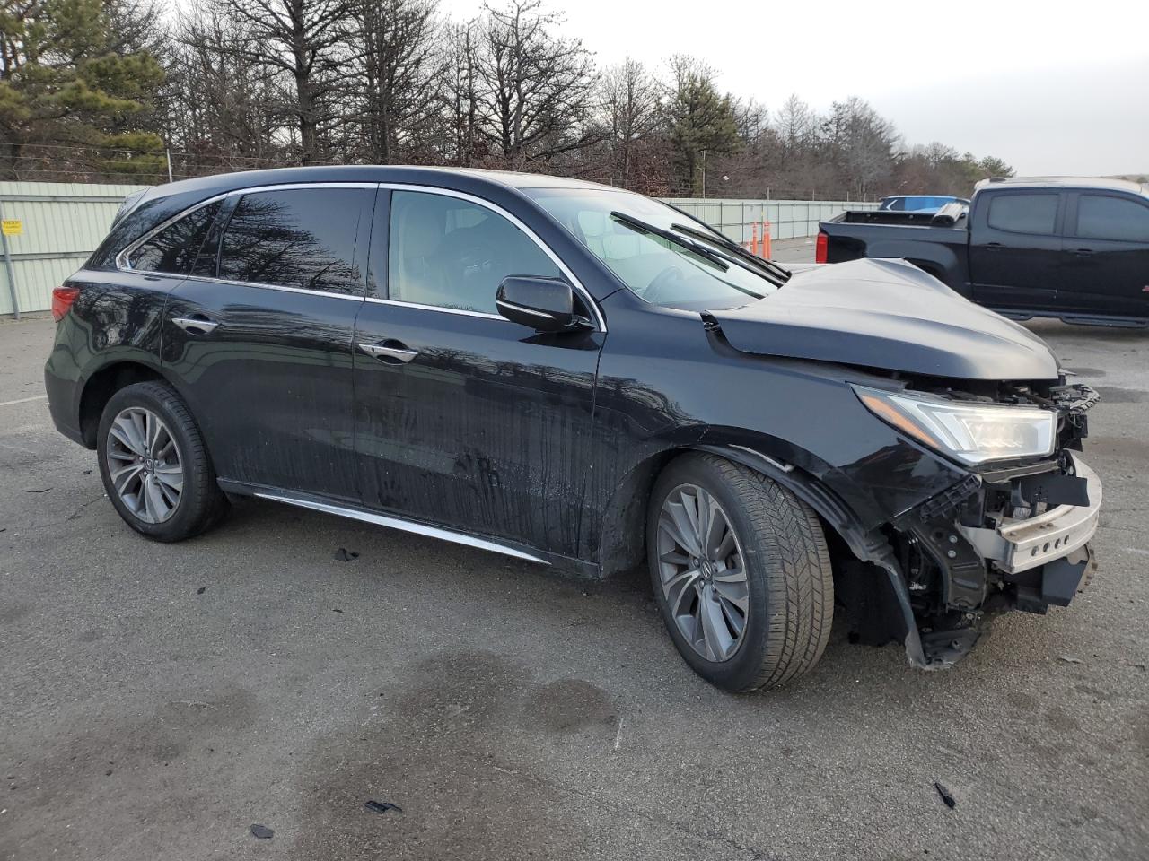 2017 Acura MDX VIN 5FRYD4H53HB027400 Copart auction photo, front end / minor dent/scratches damage thumbnail 4