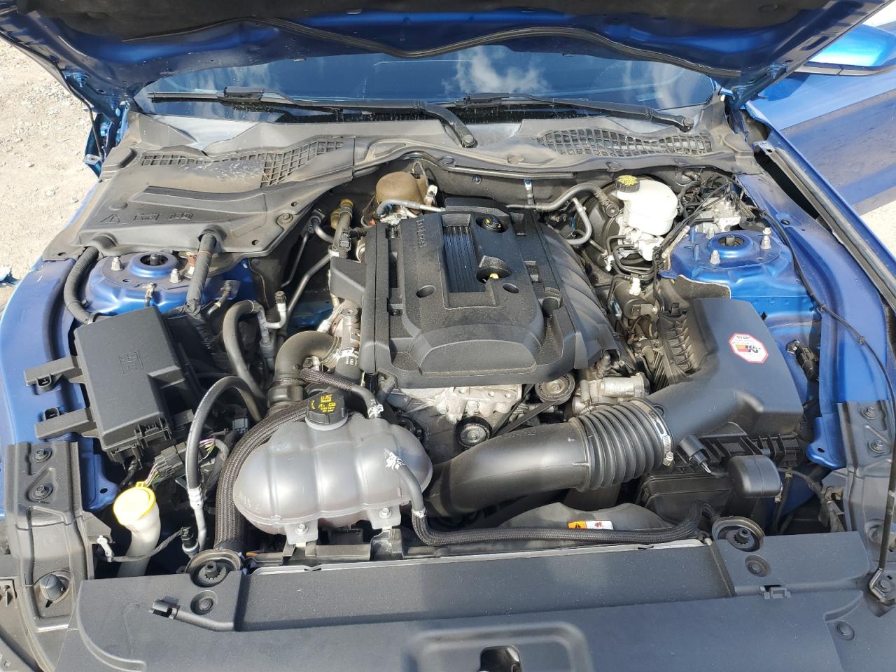 2017 Ford Mustang VIN 1FA6P8TH7H5259899 Copart auction photo, side / front end damage thumbnail 11
