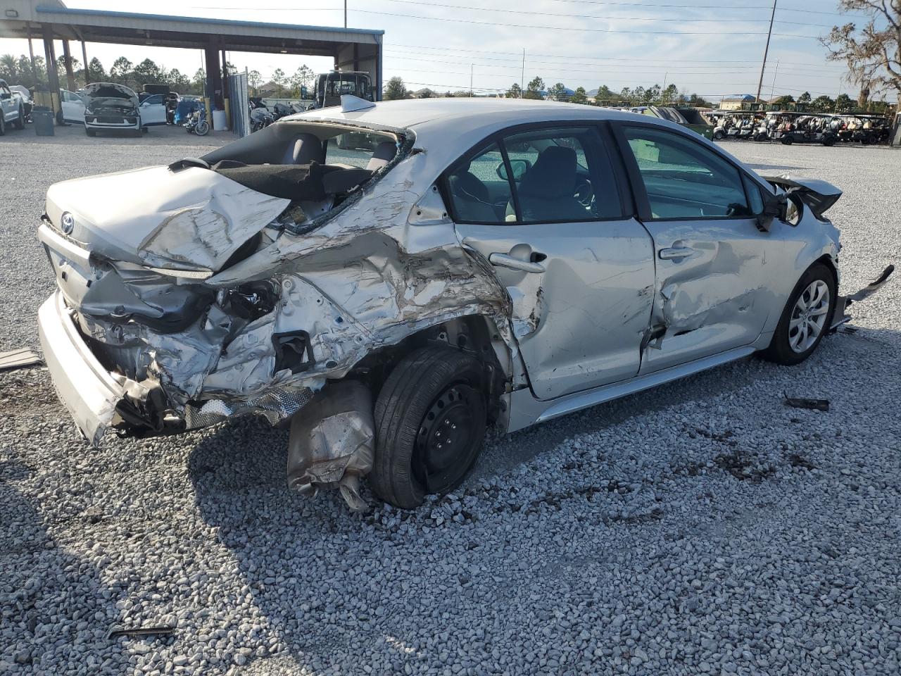 2021 Toyota Corolla VIN 5YFEPMAEXMP196298 Copart auction photo, all over damage thumbnail 3