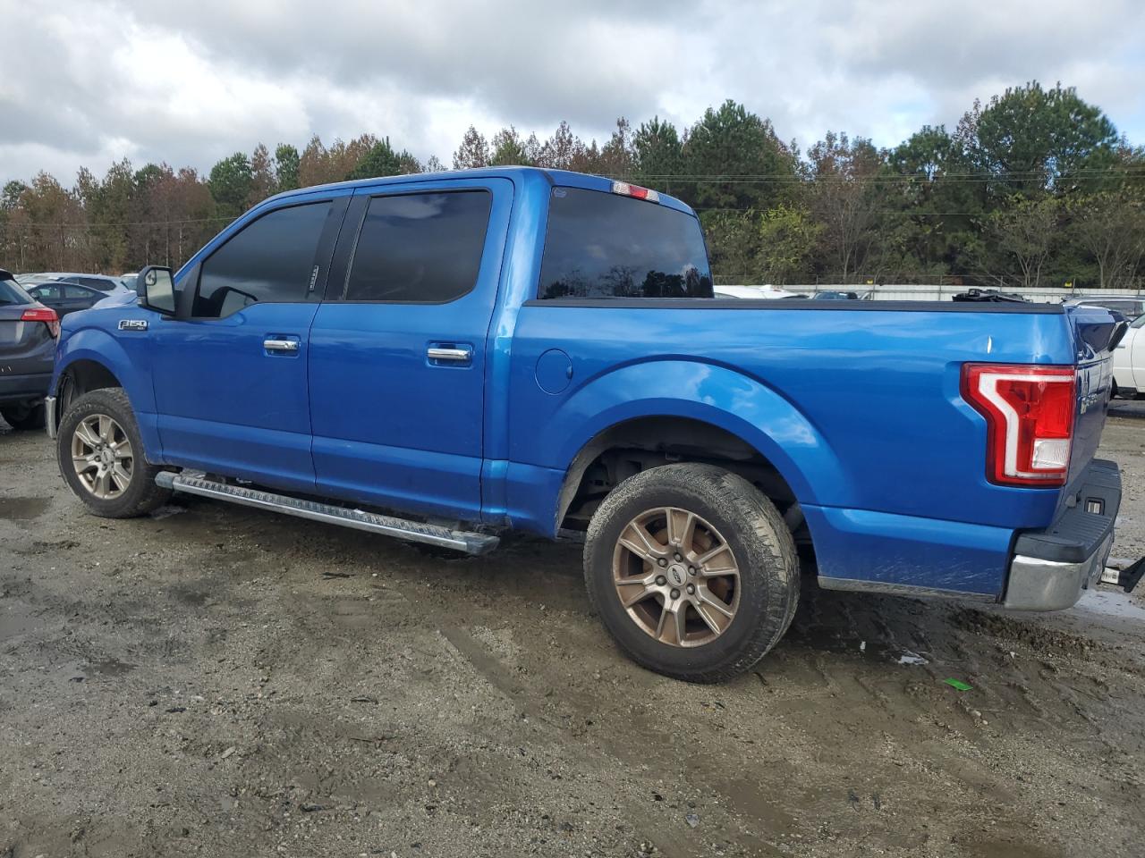 2016 Ford F-150 VIN 1FTEW1C8XGFC27487 Copart auction photo, side / front end damage thumbnail 2