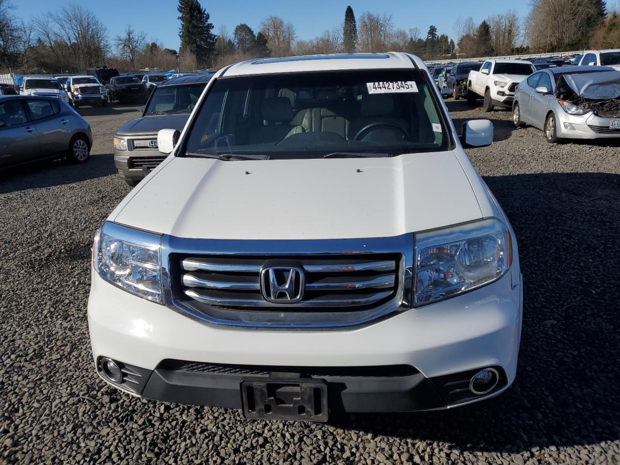 2012 Honda Pilot VIN 5FNYF4H57CB012080 Copart auction photo, minor dent/scratches damage thumbnail 5