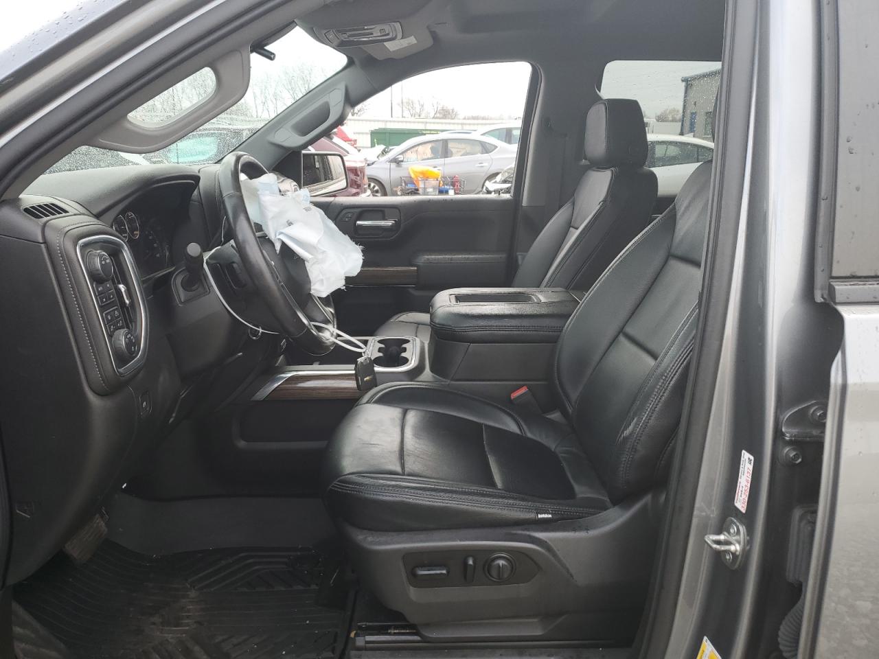 2021 Chevrolet Silverado VIN 1GCUYEED7MZ121094 Copart auction photo, front end / frame damage damage thumbnail 7