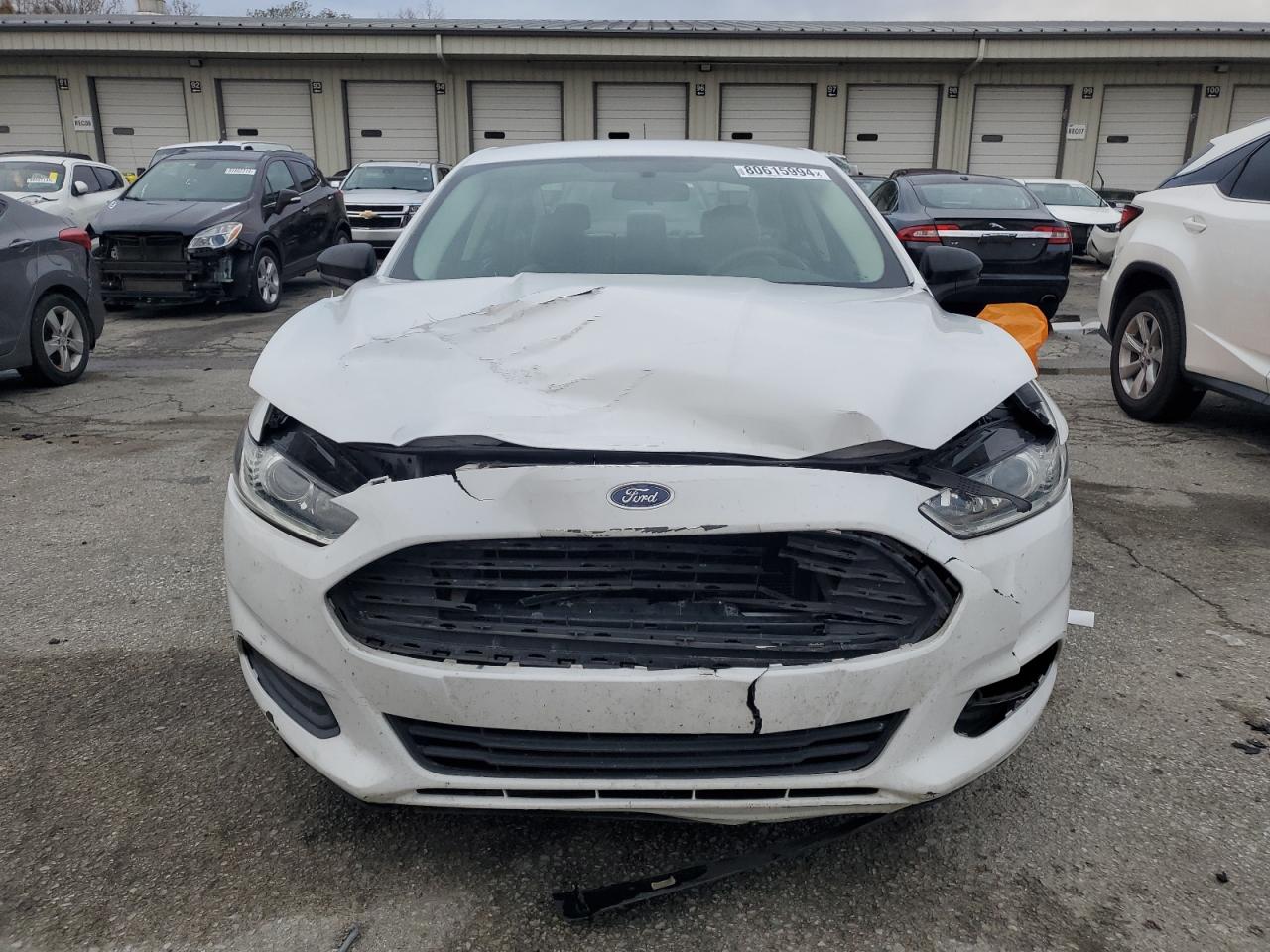 2014 Ford Fusion VIN 1FA6P0G72E5358046 Copart auction photo, front end damage thumbnail 5