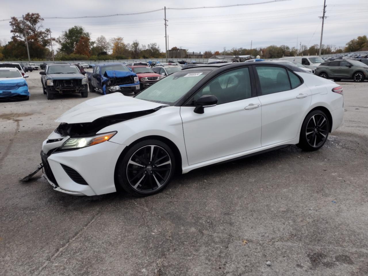 2018 Toyota Camry VIN 4T1BZ1HK8JU001753