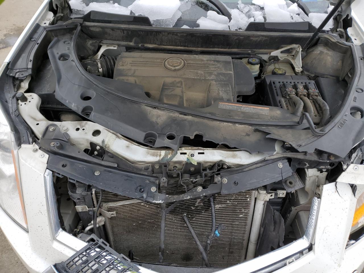 2013 Cadillac SRX VIN 3GYFNGE35DS610010 Copart auction photo, front end damage thumbnail 12