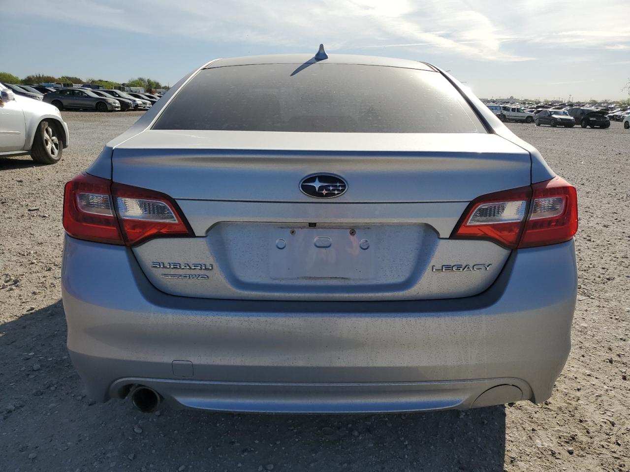 2016 Subaru Legacy VIN 4S3BNBH69G3040729 Copart auction photo, all over damage thumbnail 6