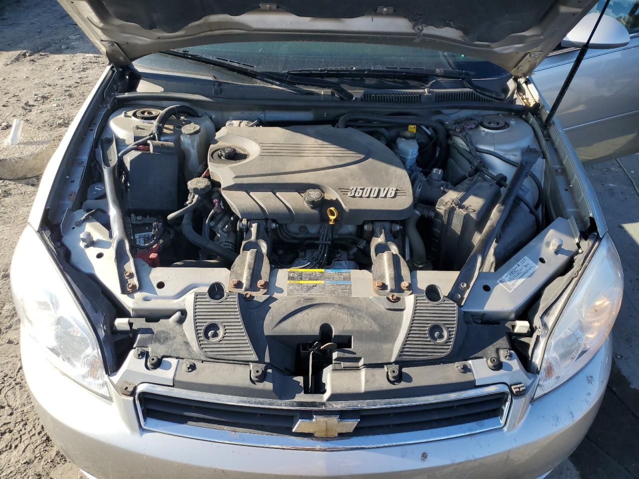 2008 Chevrolet Impala VIN 2G1WB58N281309995 Copart auction photo, undercarriage damage thumbnail 12
