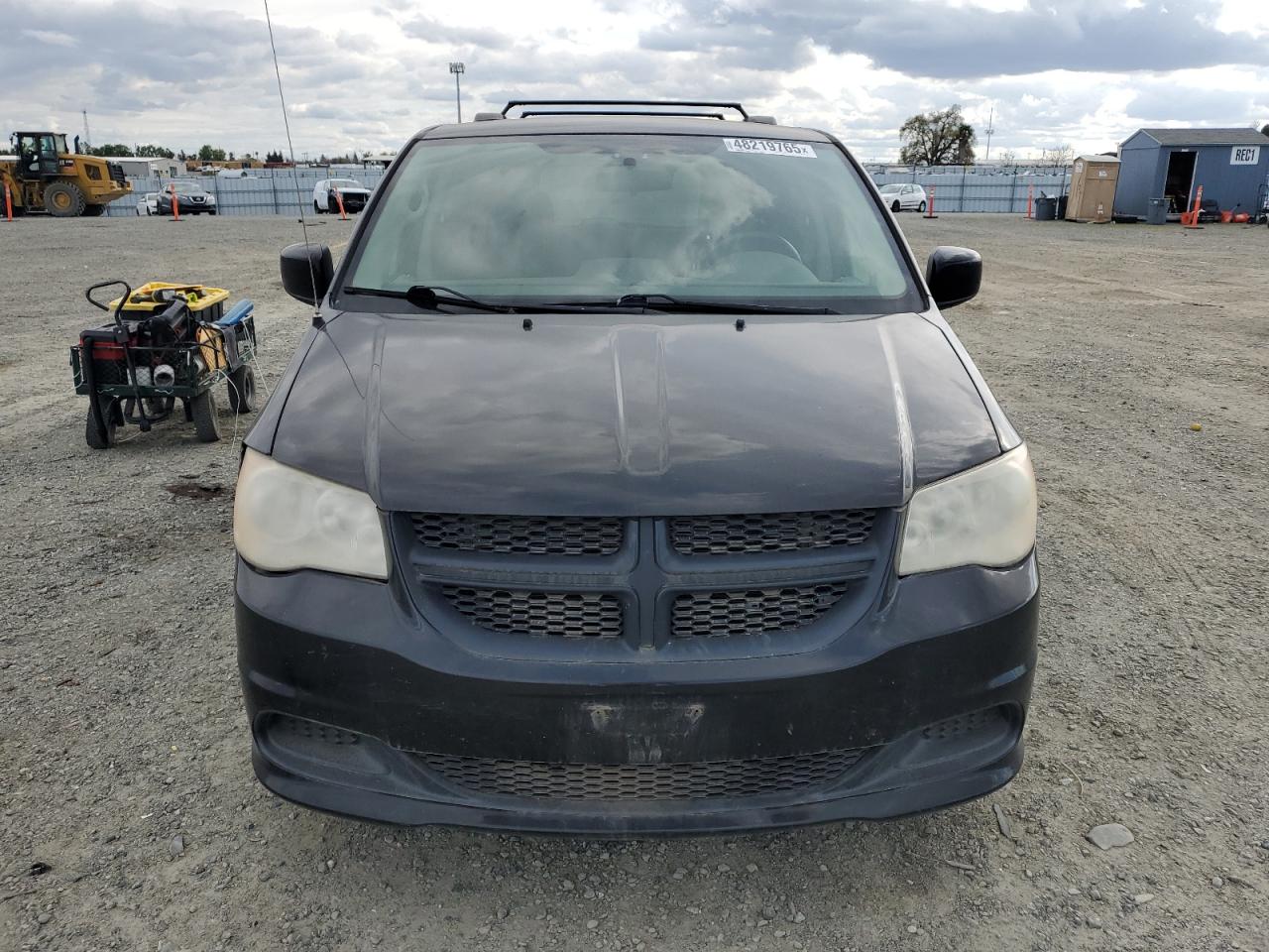 2013 Dodge Caravan VIN 2C4RDGCG8DR655743 Copart auction photo, mechanical damage thumbnail 5